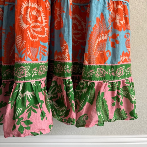 Farm Rio Lace Garden Mix Maxi Dress - Picture 3 of 10